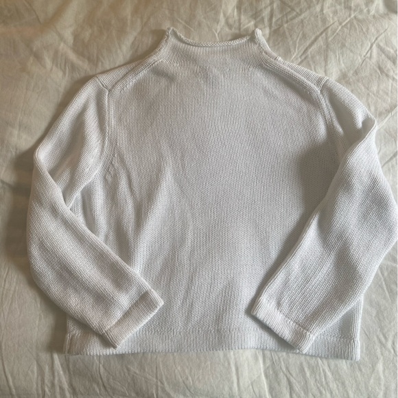 J. Crew Cropped Roll-neck Sweater large - Picture 2 of 6